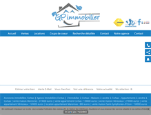 Tablet Screenshot of groupe-gpimmo.com